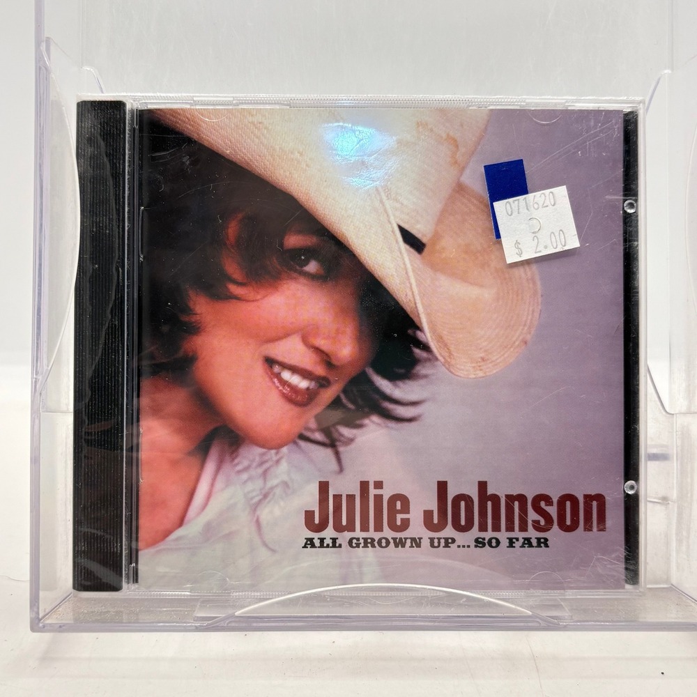 Julie Johnson All Grown Up So Far CD 2001 Country Music Album 733792402720